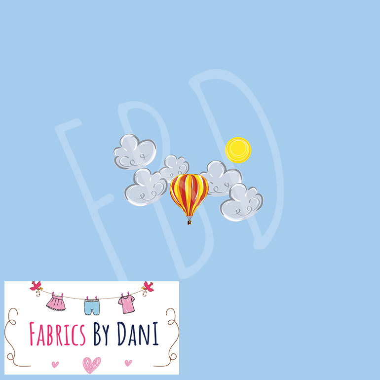 Blue Balloons Panel