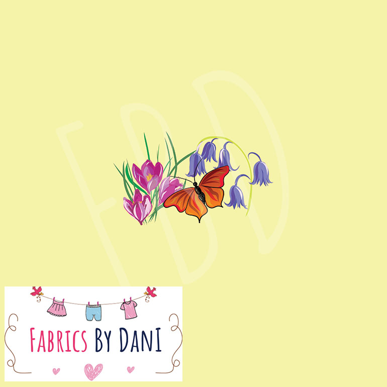 Spring Butterfly Panel