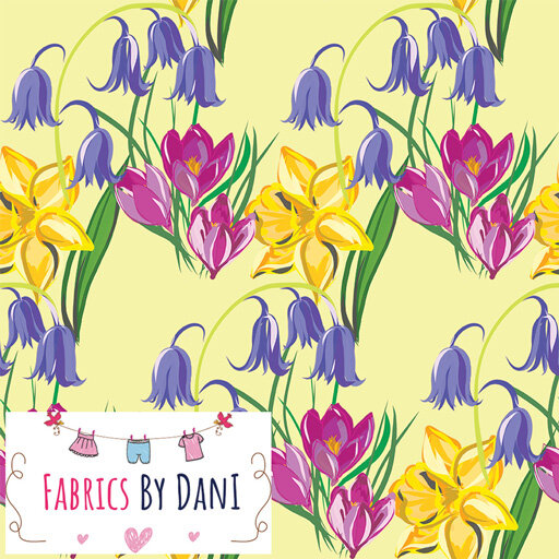 Spring Flowers Fabric
