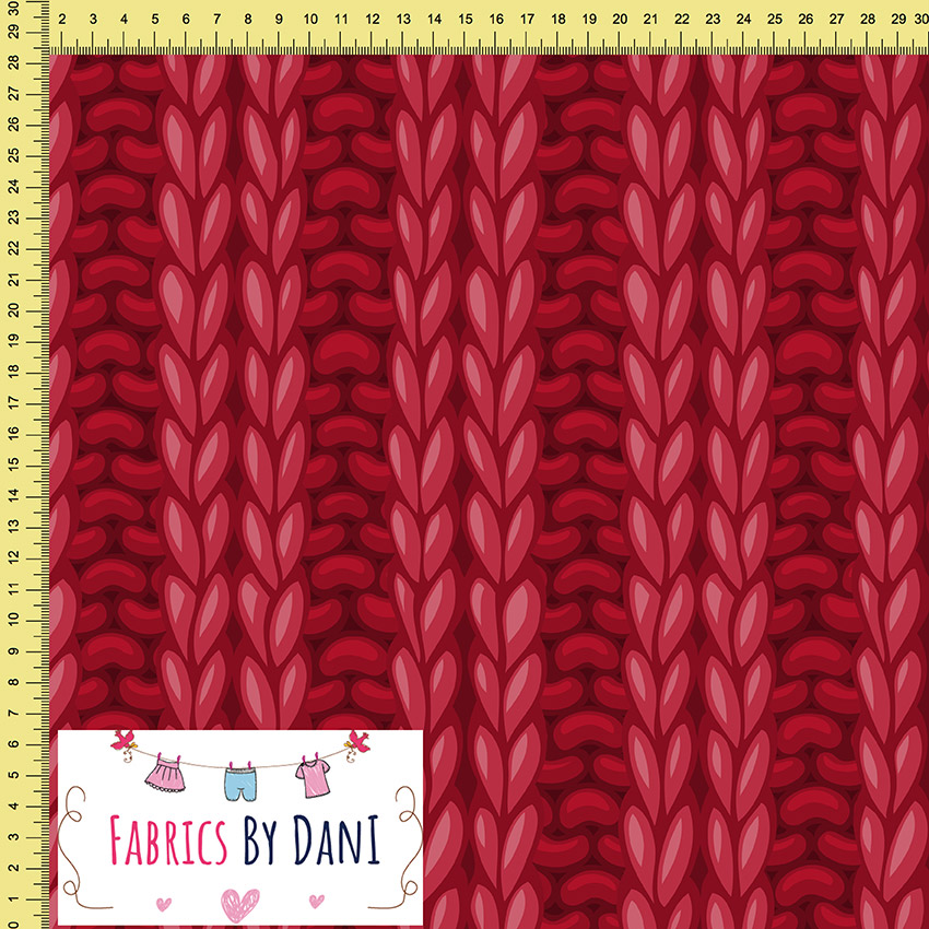 Red Knitting
