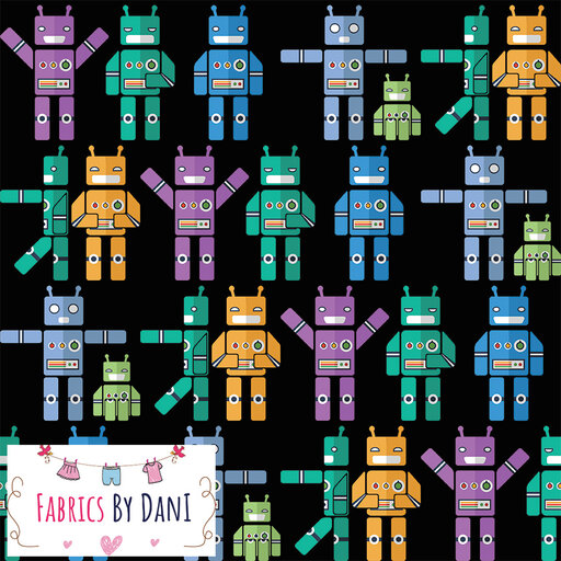 Robots Fabric