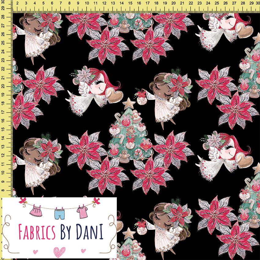 Christmas Angels 2020 Fabric