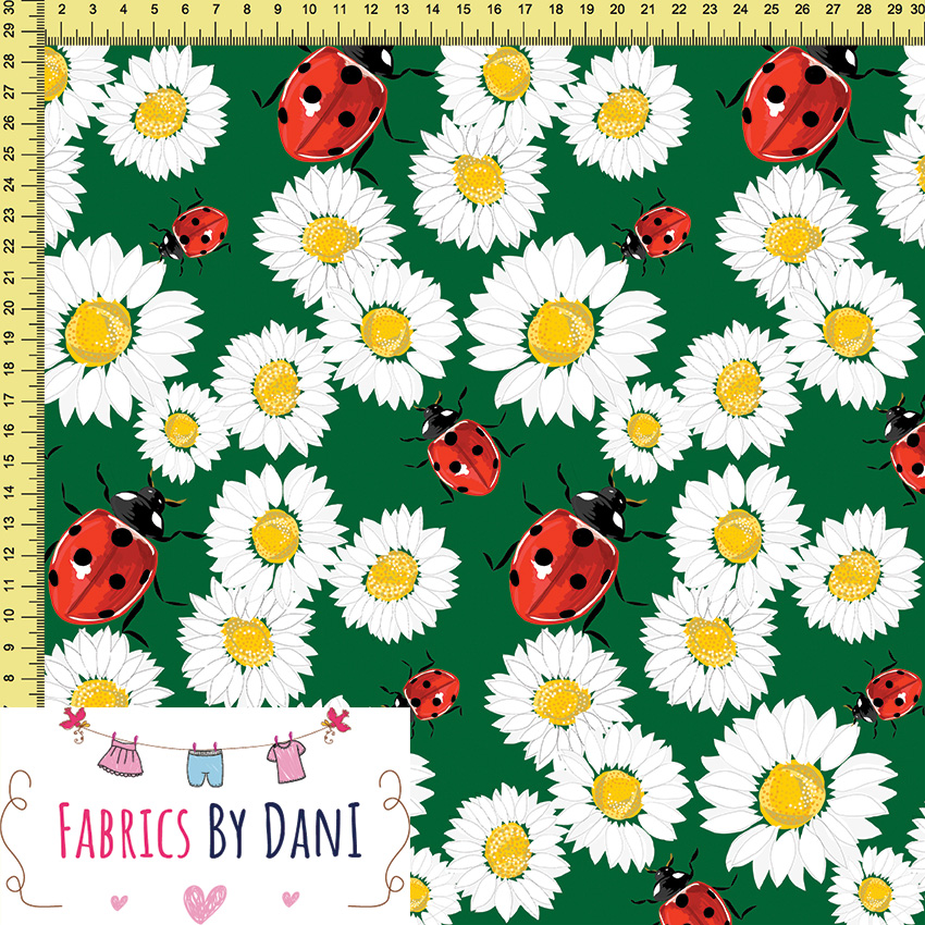 Daisies Fabric