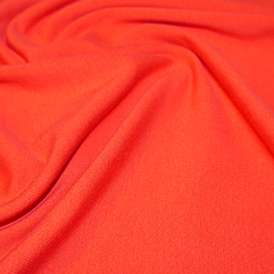 Red Cotton Lycra Jersey Fabric