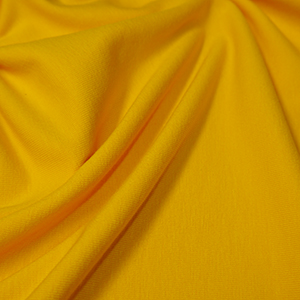 Yellow Cotton Lycra Jersey Fabric